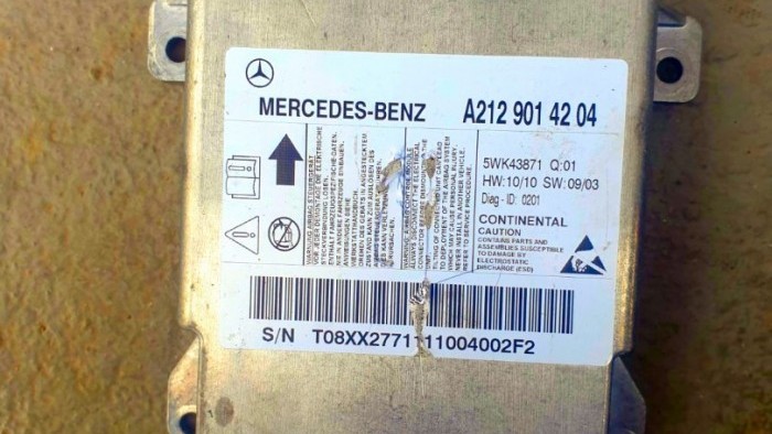 Centralina W212 E220 CDI